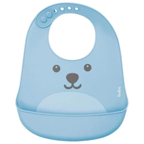 Babador De Silicone Com Pega Migalhas Gumy, Buba