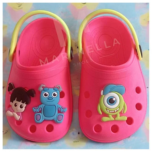 -Babuche Infantil Monstros S.A. Fofo Menina Delicado Menino Sulli Boo Confortável