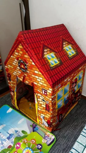 Barraca Infantil Cabana Tenda dos Bombeiros - Replay Kids
