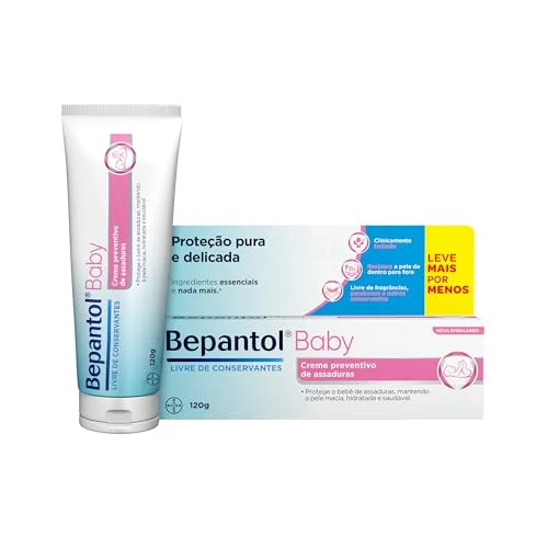 Bepantol Baby Pomada Assadura Bebe Hipoalergênica 120g
