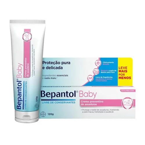 Bepantol Baby Pomada Assadura Bebe Hipoalergênica 120g