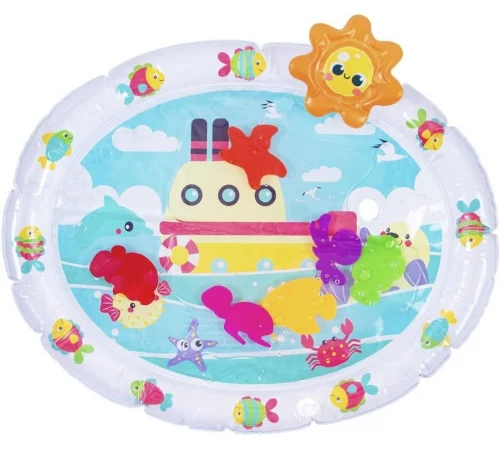 BUBA Tapete de agua inflavel barco, Multicolorido