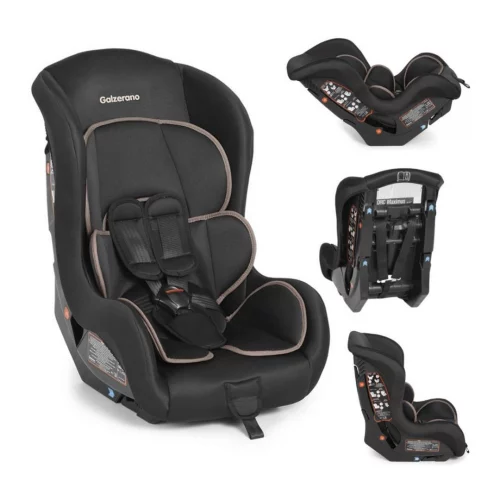 Cadeira Maximus 0 a 25kg, Preto - Galzerano
