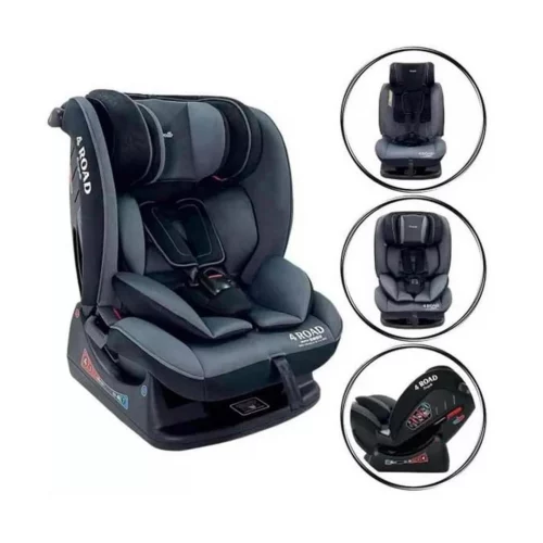 Cadeira Para Carro Ajustável 4 Road Burigotto 0-36kg Preto
