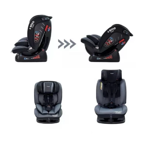 Cadeira Para Carro Ajustável 4 Road Burigotto 0-36kg Preto
