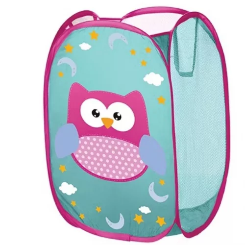 Cesto Organizador Roupas Brinquedos  Infantil  Dobrável Menina e Menino