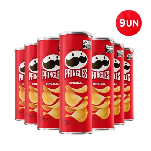 Combo Batata Pringles Original 9 Unidades