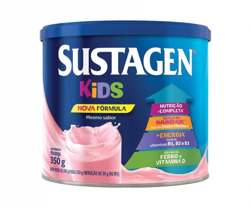 Complemento Alimentar Sustagen Kids Morango 350g