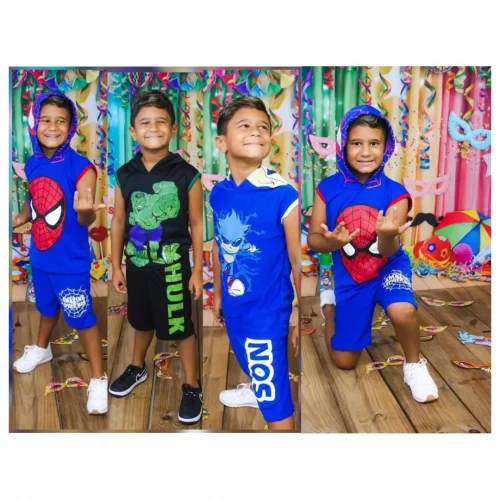 Conjunto Personagens (Tam. 2 ao 12)