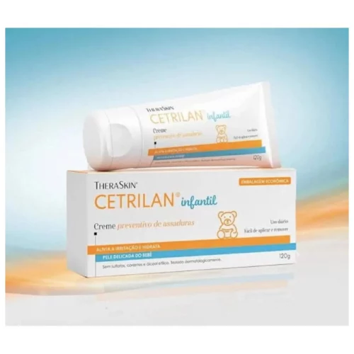 Creme para Prevenção de Assaduras Cetrilan Theraskin 120g