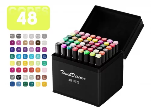 🎨 CRIE ARTE COM 48 CORES VIBRANTES