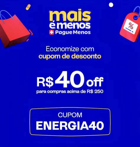 🚨 CUPONZÃO PAGUE MENOS 🚨