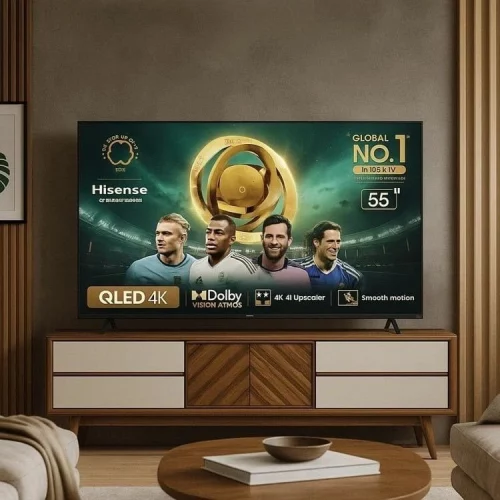 É a QLED de 55" POLEGADAS