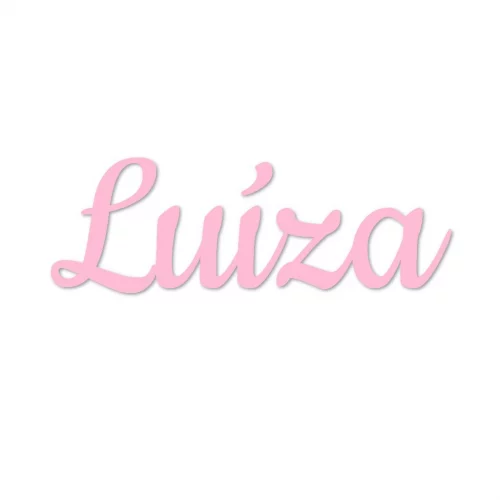 Enfeite Nome Personalizado MDF Decorativo Infantil