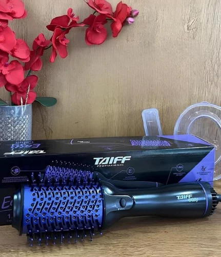 Escova Oval Secadora Taiff Easy Lilás 1200w