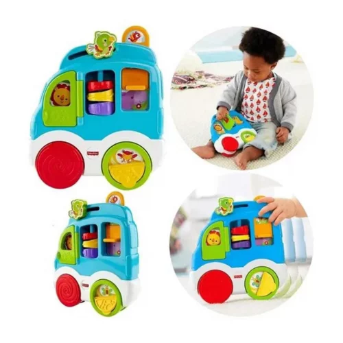 Fisher-Price Brinquedo para Bebês Novo Sons Divertidos para crianças a partir de 6 meses