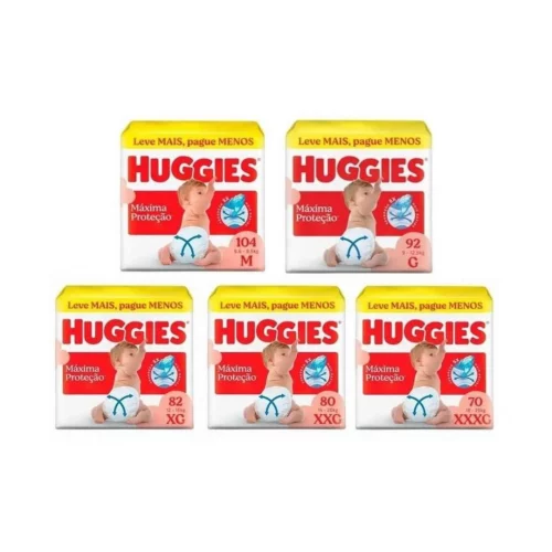 Fralda Huggies Supreme Care