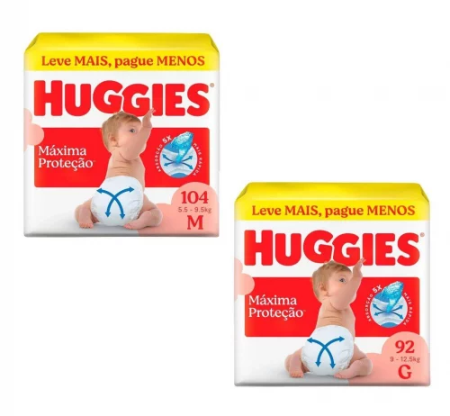 Fralda Huggies Supreme Care