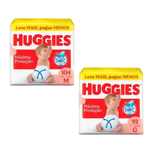 Fralda Huggies Supreme Care