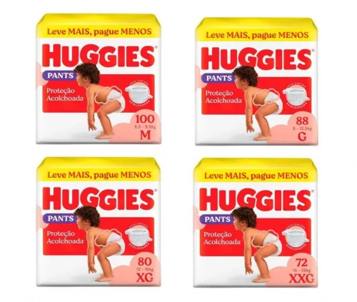 Fralda Huggies Supreme Care Roupinha