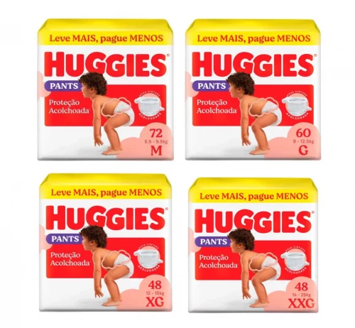 Fralda Huggies Supreme Care Roupinha
