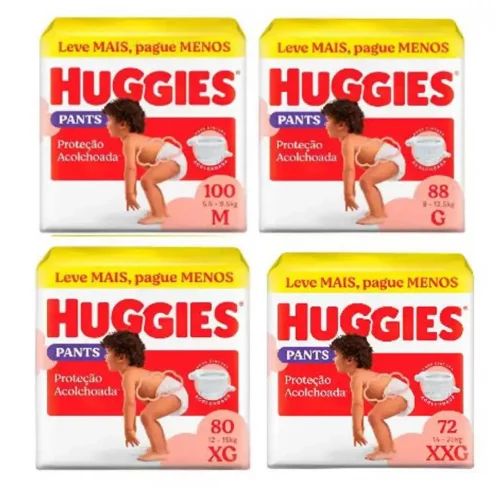 Fralda Huggies Supreme Care Roupinha