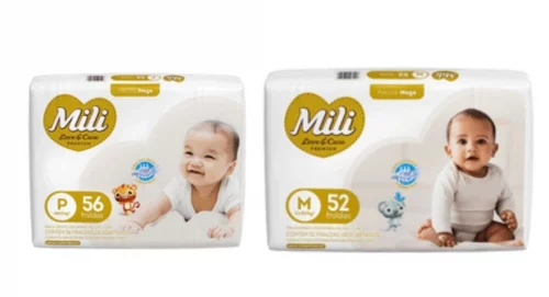 Fralda Mili Love & Care