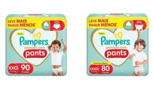 Fralda Pampers Pants Premium Care