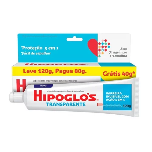 Hipoglós Creme Assaduras Transparente 120g