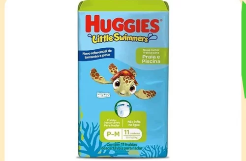HUGGIES Fralda Infantil Little Swimmers P/M 11 Unidades Huggies