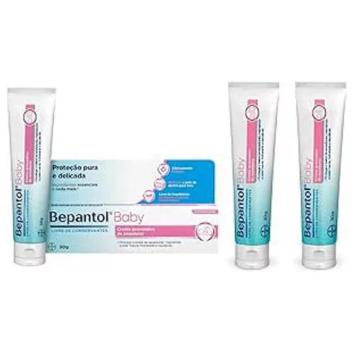 Kit 3 Pomada Assadura Bepantol Baby 30g