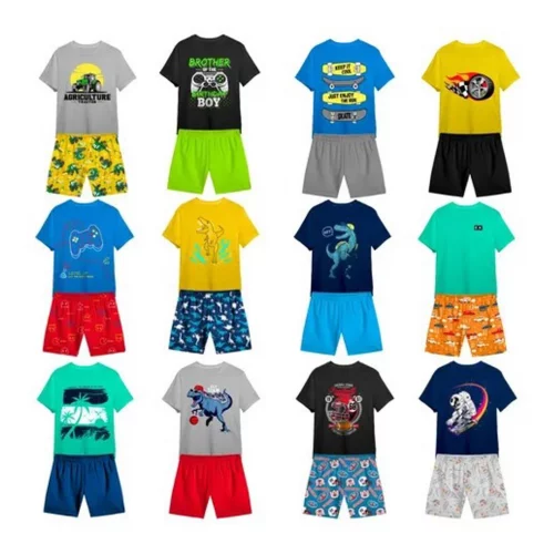 kit 5 Conjuntos Menino (Tam. 1 ao 12)