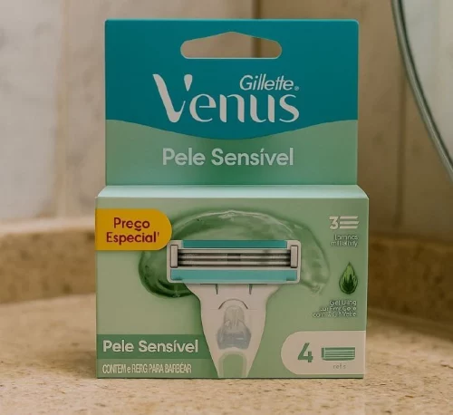 Kit com 4 Cargas Venus Pele Sensível