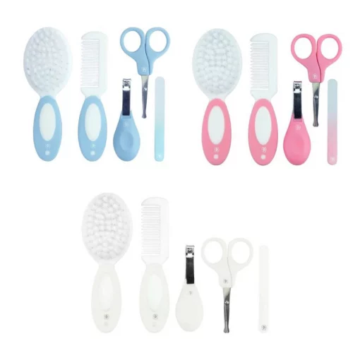 Kit De Higiene Bebe 5 Peças Cuidados Recem Nascido - Menino / Menina Pimpolho