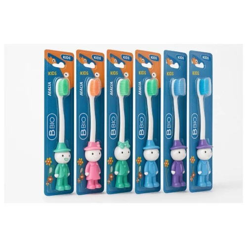 Kit Econômico com 8 ou 12 Unidades de Escova de Dente Navy Infantil