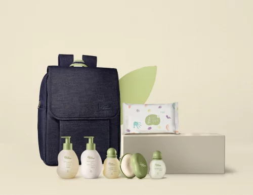 Kit Mochila com Trocador Papai e Bebê (7 produtos)