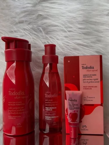 Kit Tododia Maçã Caramelada e Baunilha (4 produtos)