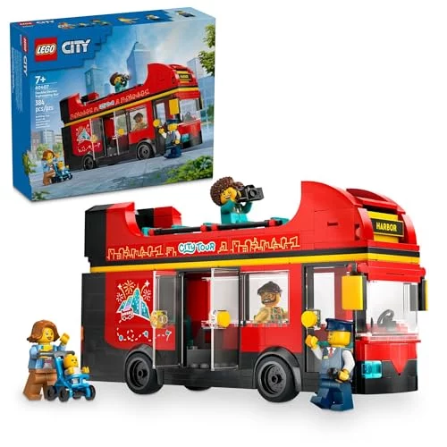 LEGO City Great Vehicles Ônibus Panorâmico Vermelho 60407