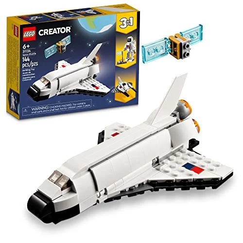 LEGO® Creator Ônibus Espacial 3em1: Nave Espacial, Astronauta e Foguete Espacial