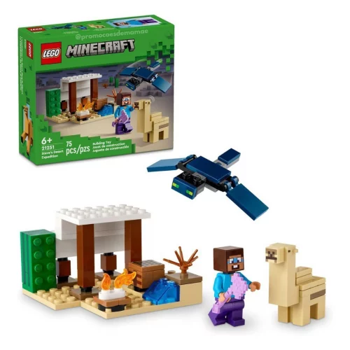 LEGO Minecraft Expedição do Steve ao Deserto