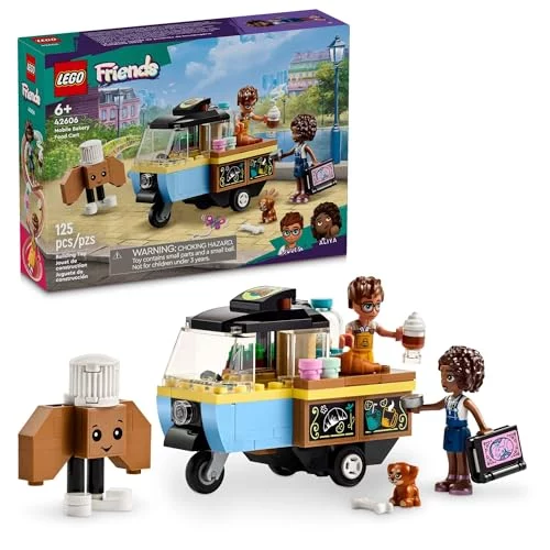 LEGO Set LEGO Friends 42606 Carrinho Móvel de Pastelaria 125 peças