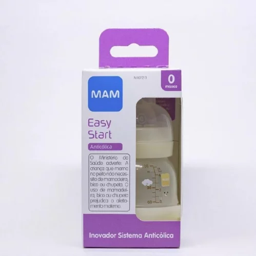 MAM Baby 1 Mamadeira Easy Start 130ml Neutra