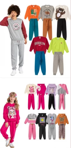 Mega Kids: Liquida: Kit 6 Peças Moletom Infantil Inverno 