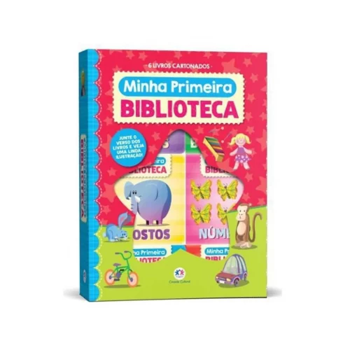 Minha Primeira Biblioteca Capa Dura (6 mini livros)