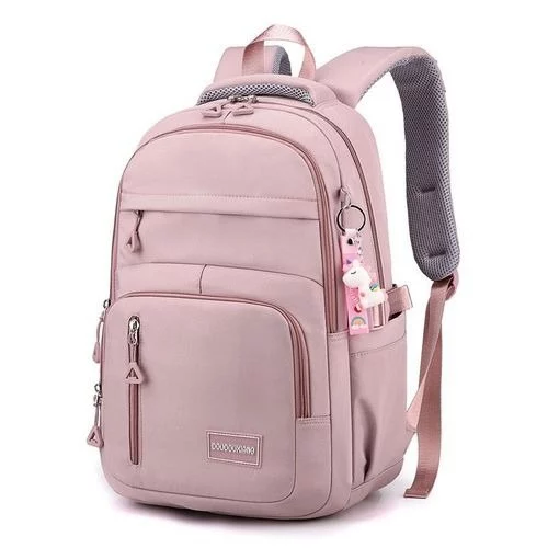 🧡Mochila feminina casual e versátil leve e à prova d'água com grande capacidade para estudantes