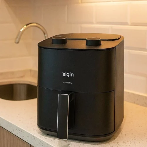 MUITOOO BARATO! 🍟 3,5L da Elgin! 😳 R$ 227,05 no site da marca!