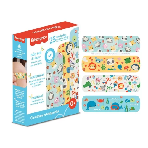 Multikids Curativo Estampado 25 Un Fisher Price