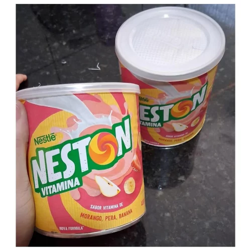 Neston Cereal Infantil Vitamina Morango Pêra e Banana 400G