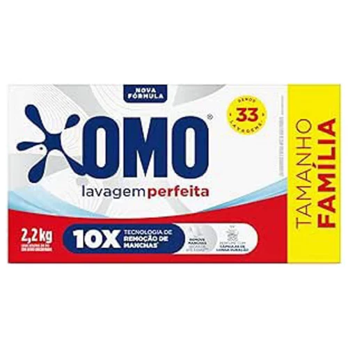 Omo Sabão em Pó Lavagem Perfeita 2,2kg