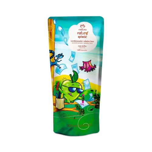 Refil Condicionador Splack! Cabelos Lisos Naturé 250ml